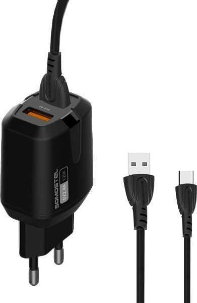 SOMOSTEL SMS-A139 2.4A Black