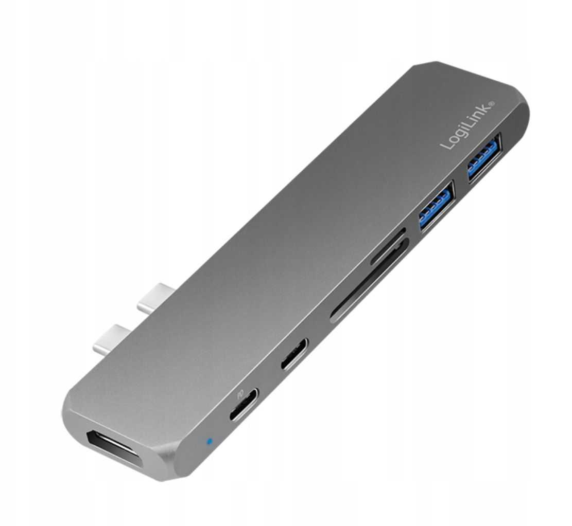 Logilink UA0302 USB-C Grey