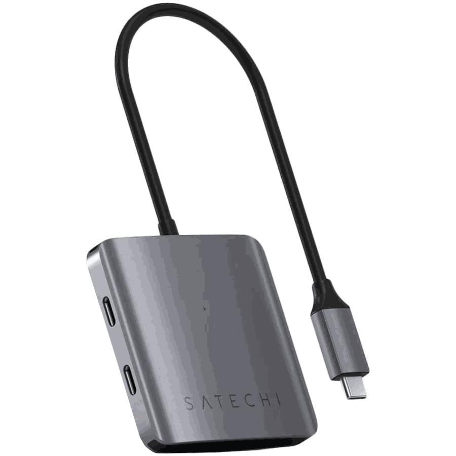 Satechi ST-H4CPDM USB-C Grey