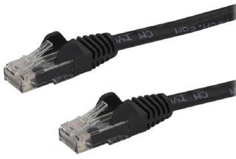 StarTech Patchcord Cat6 UTP 2m Black (N6PATC2MBK)