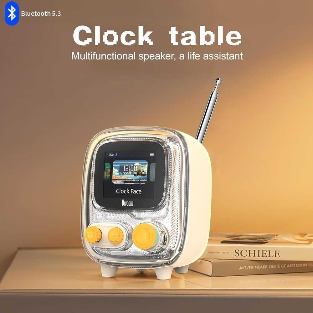Divoom Tivoo 2 White Pixel art BT speaker