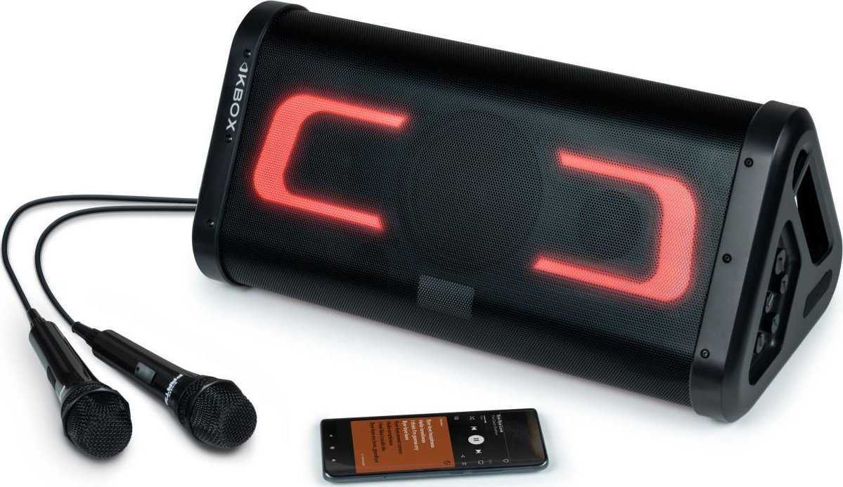 BIGBEN Big Ben Speaker Bluetooth Speaker 2x Microphone Party KB