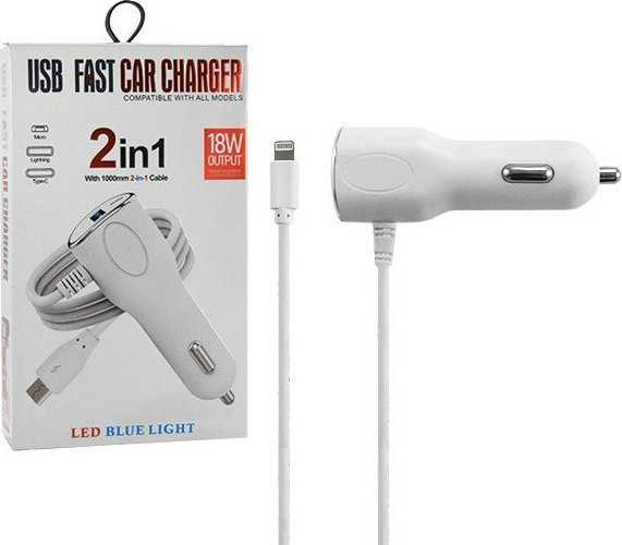 Vega Car Charger 18W White