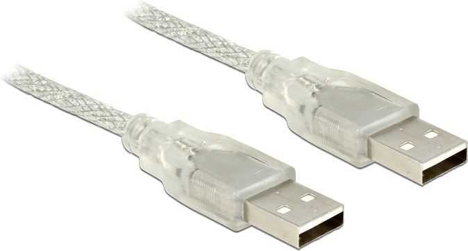 Delock 83889 USB-A 2.0m Transparent