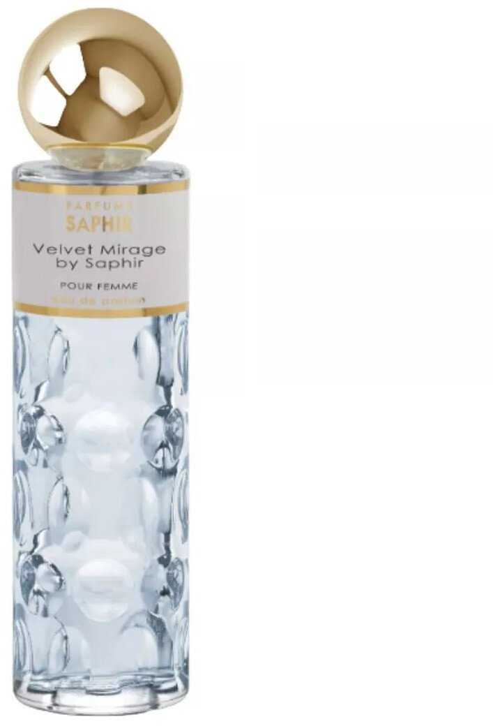 SAPHIR _8323705 Velvet Mirage by Pour Femme EDP spray 200ml