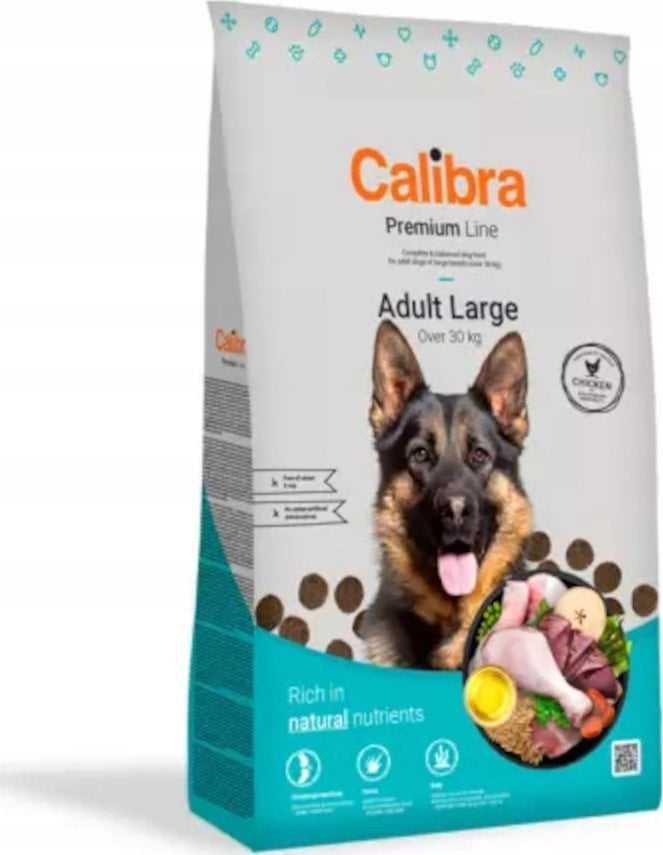 Calibra Dog Premium Adult Large chicken - dry dog food - 12kg