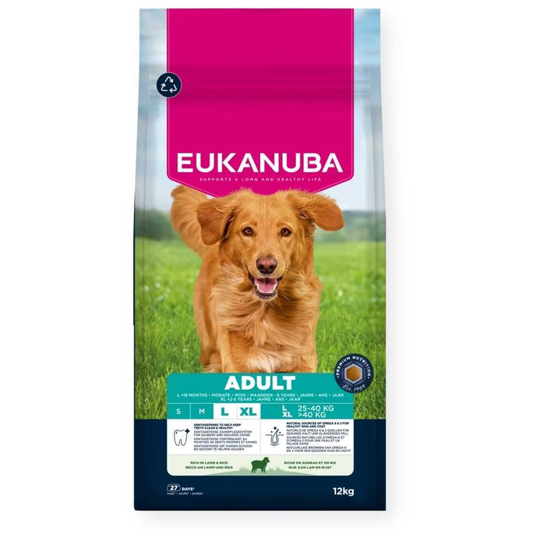 Eukanuba Adult Large Breed Lamb AND amp; Rice 12kg