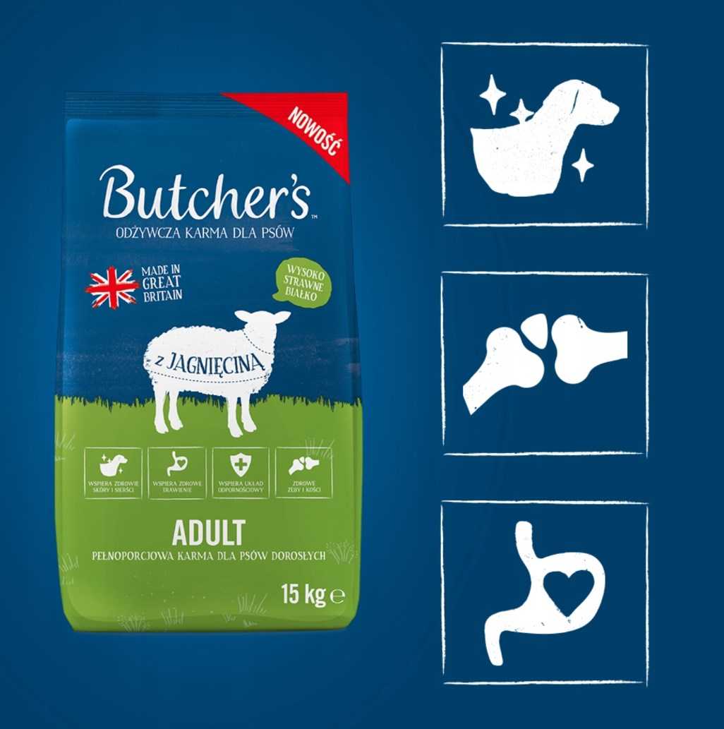 Butcher AND #x27;s Butcher AND #x27; AND #x27;s Original lamb dog food 15kg
