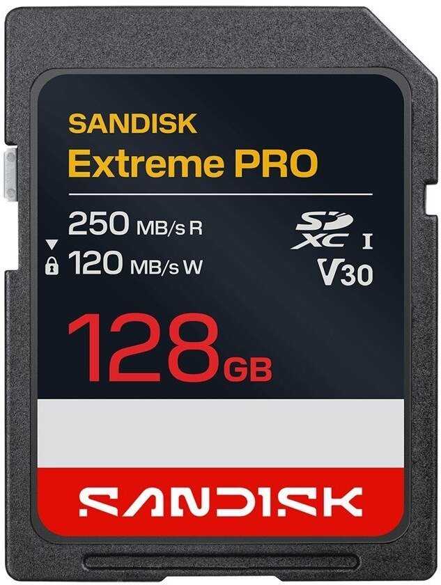 SANDISK Extreme PRO SDXC UHS-I 128 GB SDSDXXJ-128G-GSCIN