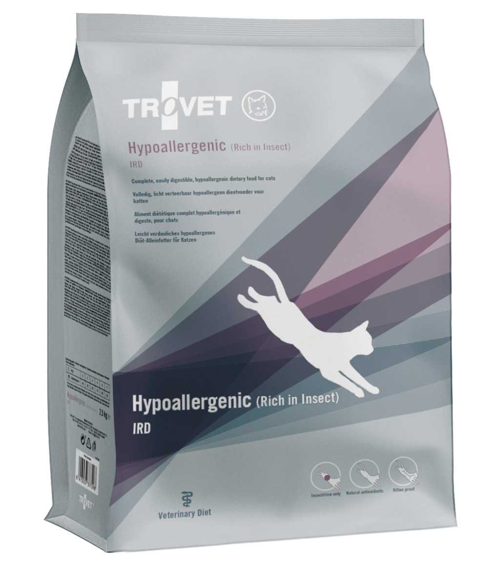 TROVET Hypoallergenic (Rich in Insect) cat 2.5 kg IRD - barīb