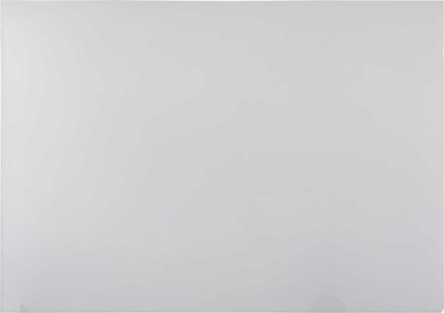 Noname L-shaped document covers, A4, 180mic, transparent, PVC, 25 pcs.