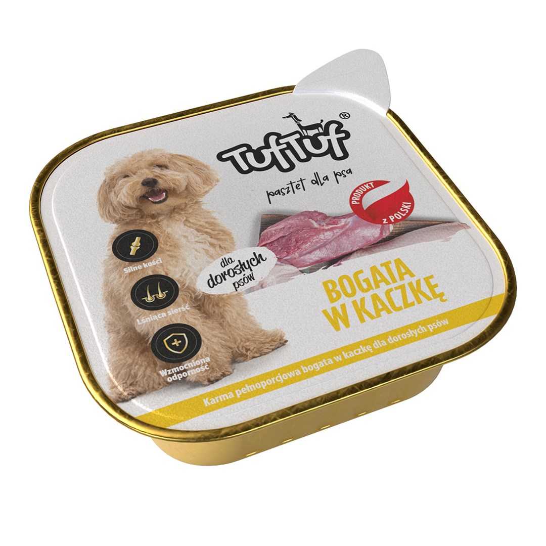 TufTuf TUF TUF Alupak Duck Pate - wet dog food - 300g
