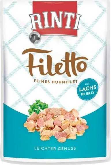RINTI Filetto Chicken fillet with salmon - wet dog food - 100