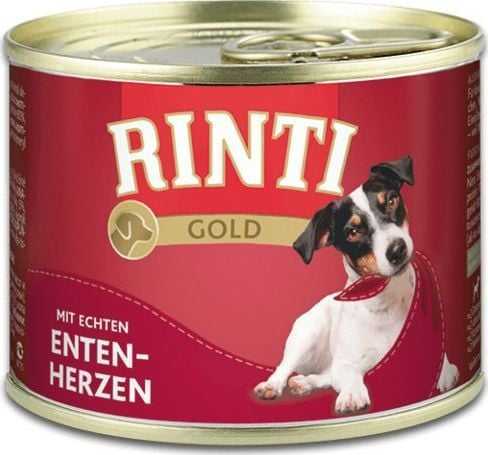 RINTI Gold Duck - wet dog food - 185g