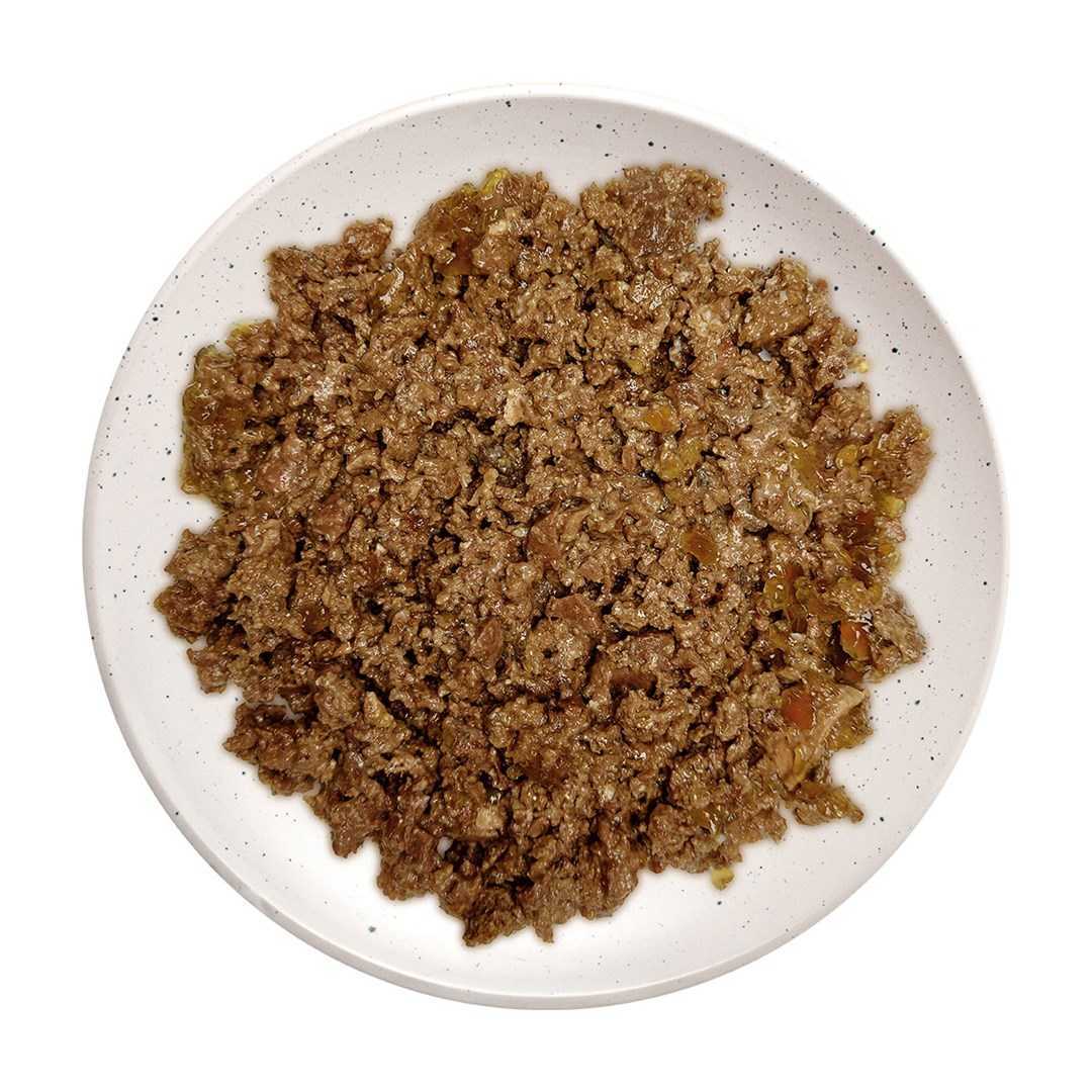 wiejska zagroda Lamb with wild boar - wet dog food - 500g