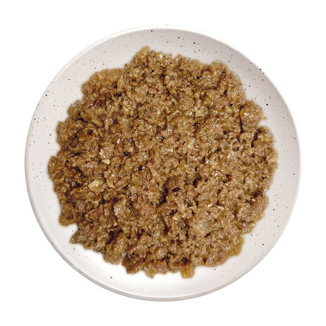 wiejska zagroda Horse meat with veal - wet dog food - 500g