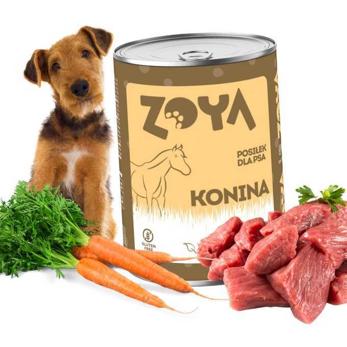 ZOYA Konina - 400g can of wet dog food