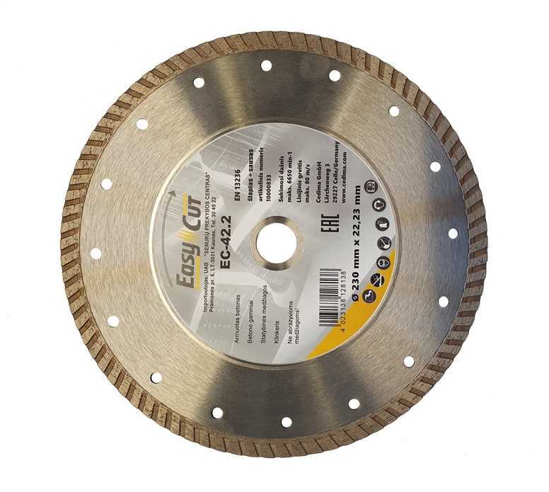 CEDIMA DIAMOND BLADE TURBO 230X2.6X22.23 MM