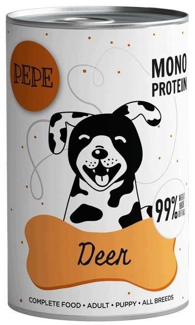 PAKA ZWIERZAKA Pepe Jeleń dog food 400g