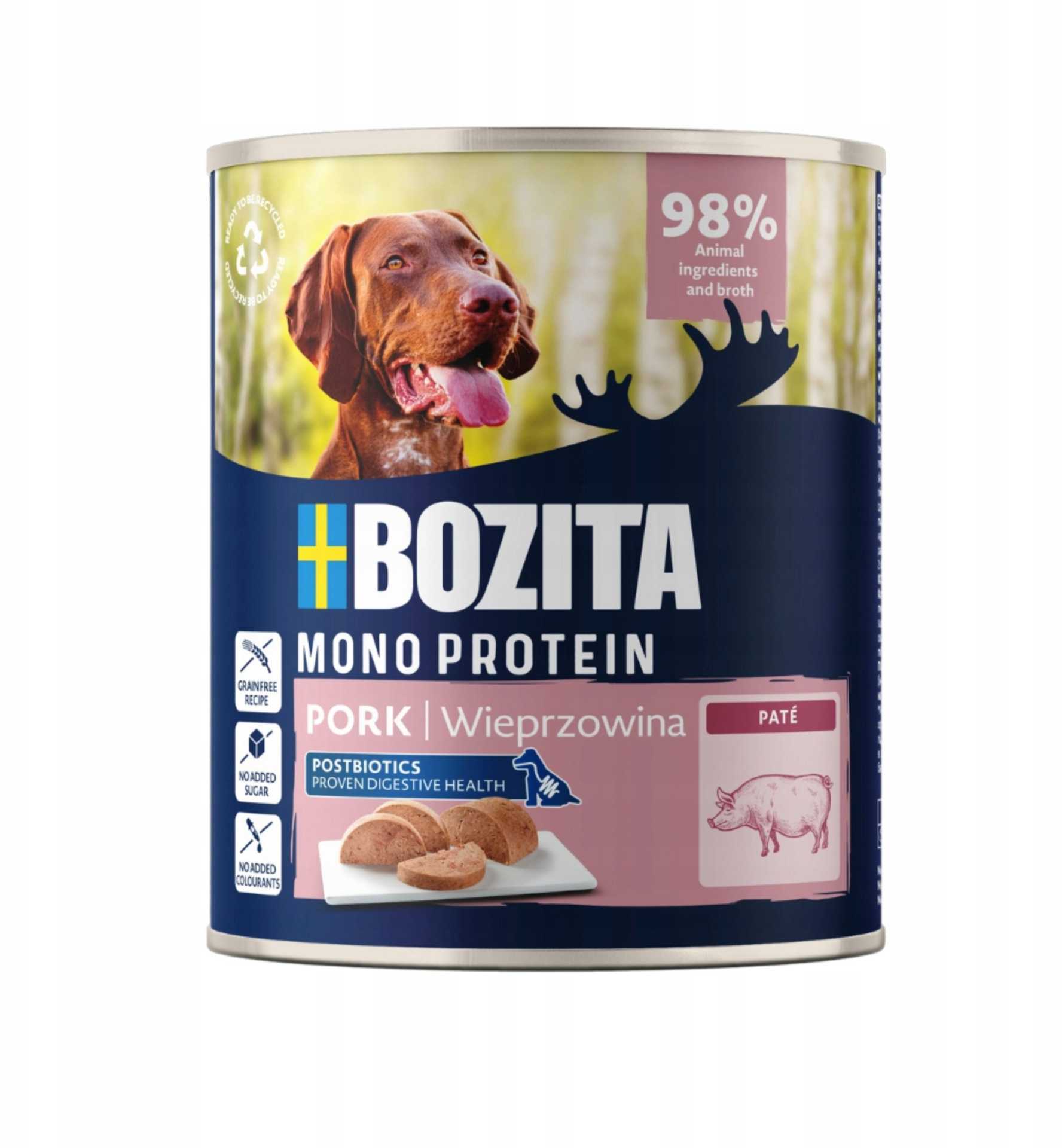 BOZITA pâté dog pork 800g