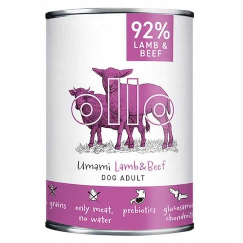 DOLINA NOTECI OLLO Umami Lamb and Beef – wet dog food – 400 g