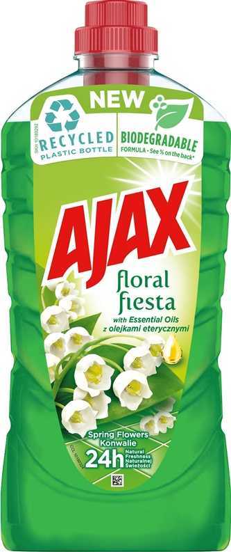 AJAX Colgate-Palmolive FLORAL FIESTA Lily of the Valley All-Purpose Cleaner 1L