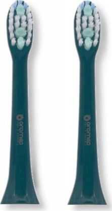Oromed Oro-Brush sonic toothbrush replacement head green
