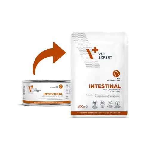 VetExpert VET EXPERT Veterinary Diet Intestinal Cat - wet food for cats