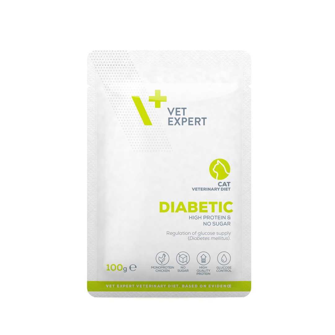 VetExpert VET EXPERT Veterinary Diet Diabetic Cat - wet food for cats -