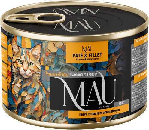 DOLINA NOTECI _8392726 MAU Pate and Fillet Turkey with peanut butter - wet cat food