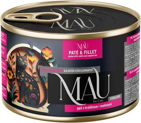 DOLINA NOTECI _8392729 MAU Pate and Fillet Sterilised Goose with rabbit and raspberry