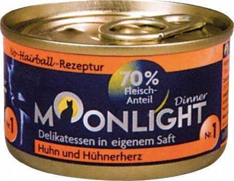 Moonlight Dinner No. 1 - Chicken and chicken hearts 80g