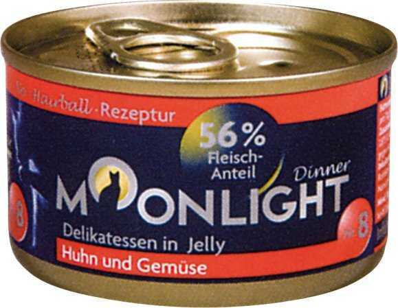 Moonlight Dinner No. 8 - Chicken, vegetables in sauce. 80g