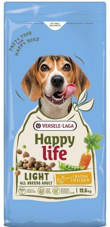 VERSELE-LAGA Happy life Light Chicken - dry dog food - 12.5kg
