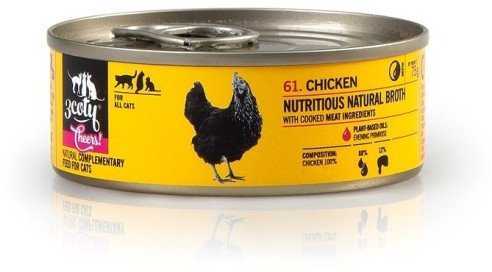 3coty Chicken Cheers! - wet cat food - 75g