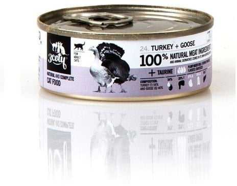 3coty Turkey with goose - wet cat food - 80g