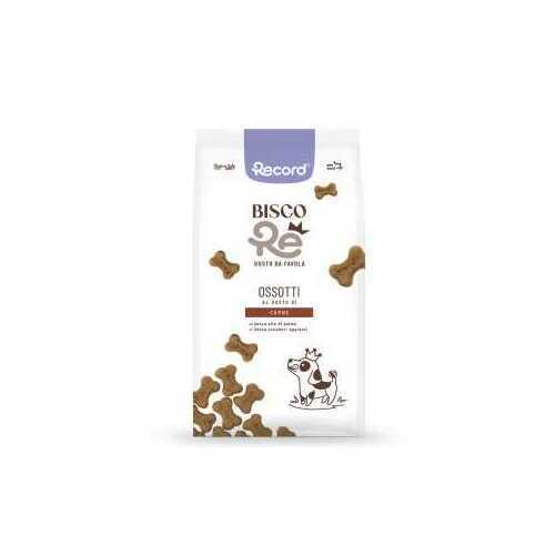 Record BiscoRe Ossotti Meat Biscuits for Dogs 400 g - dietary supplement