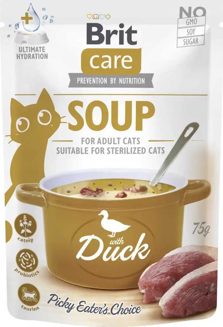 Brit Care Soup Duck - soup for cat - 75g