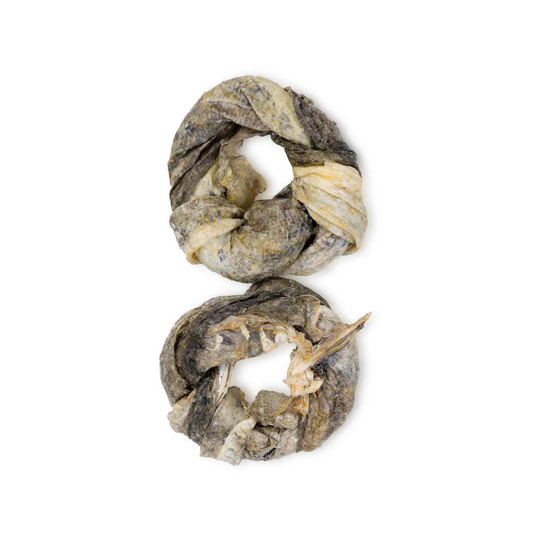 UNISZKI Cod rings of cod skin 2pcs