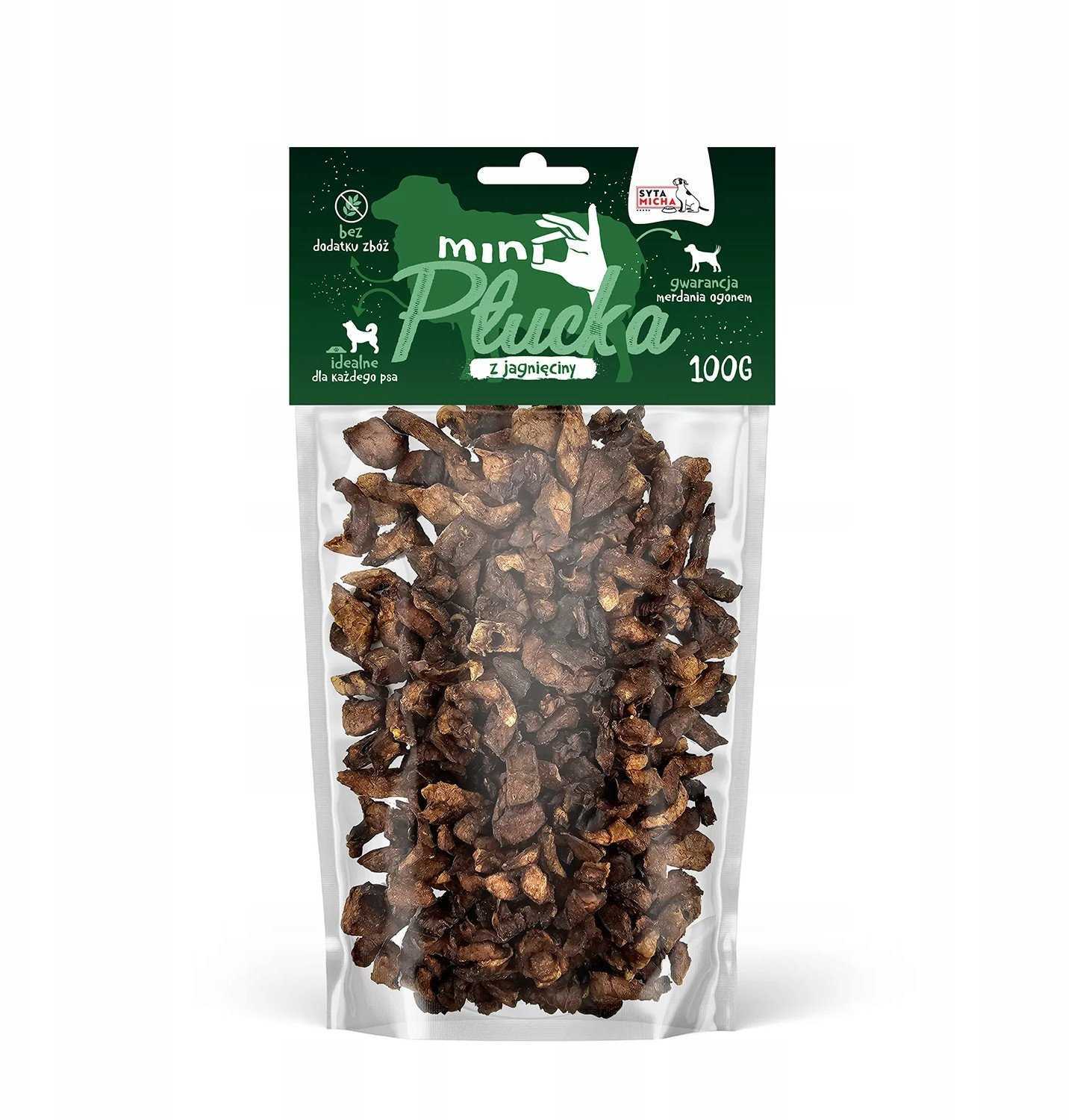 SYTA MICHA Mini lamb lungs - dog treat - 100g