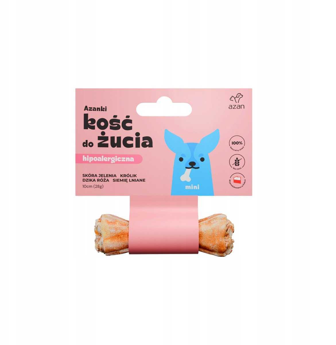 Brit _7614899 AZANKI Hypoallergenic bone made of deer skin with rabbit and