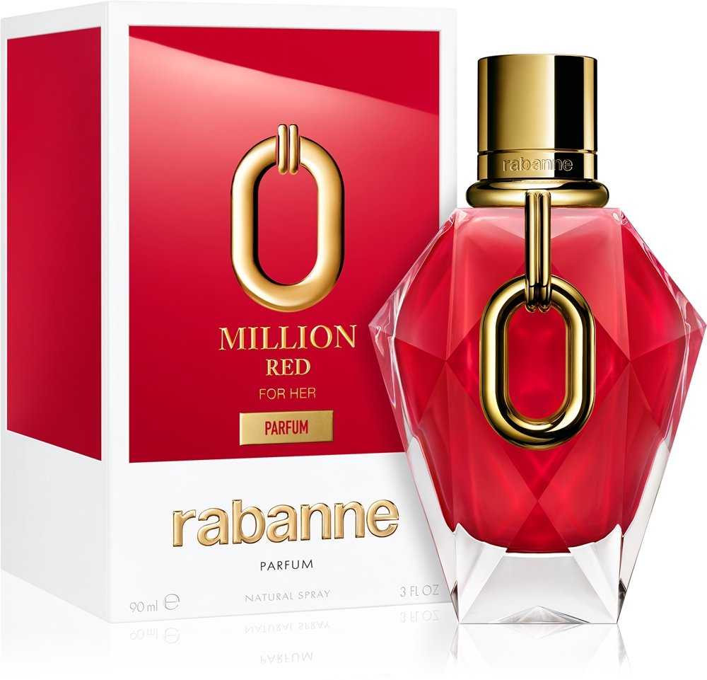 Paco Rabanne _8455514 Rabanne Million Red For Her Parfum Spray 90ml