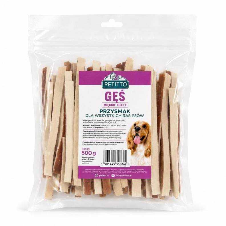 PETITTO - Soft goose sandwiches - for the dog