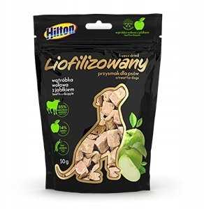 Hilton freeze-dried treat with beef liver and apple dl