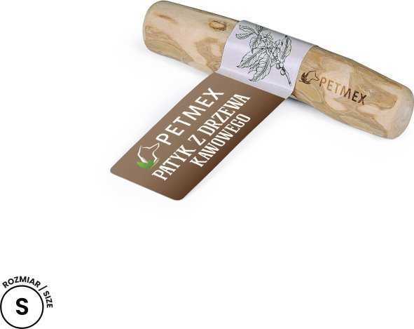 PETMEX Natural dog chew, Coffee wood stick, size