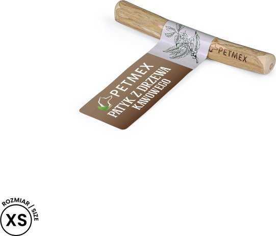 PETMEX Natural chew toy for dog Coffee tree branch size