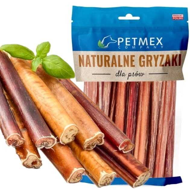 PETMEX Penisy of calf, a natural chew and treat for dogs, 20 pcs