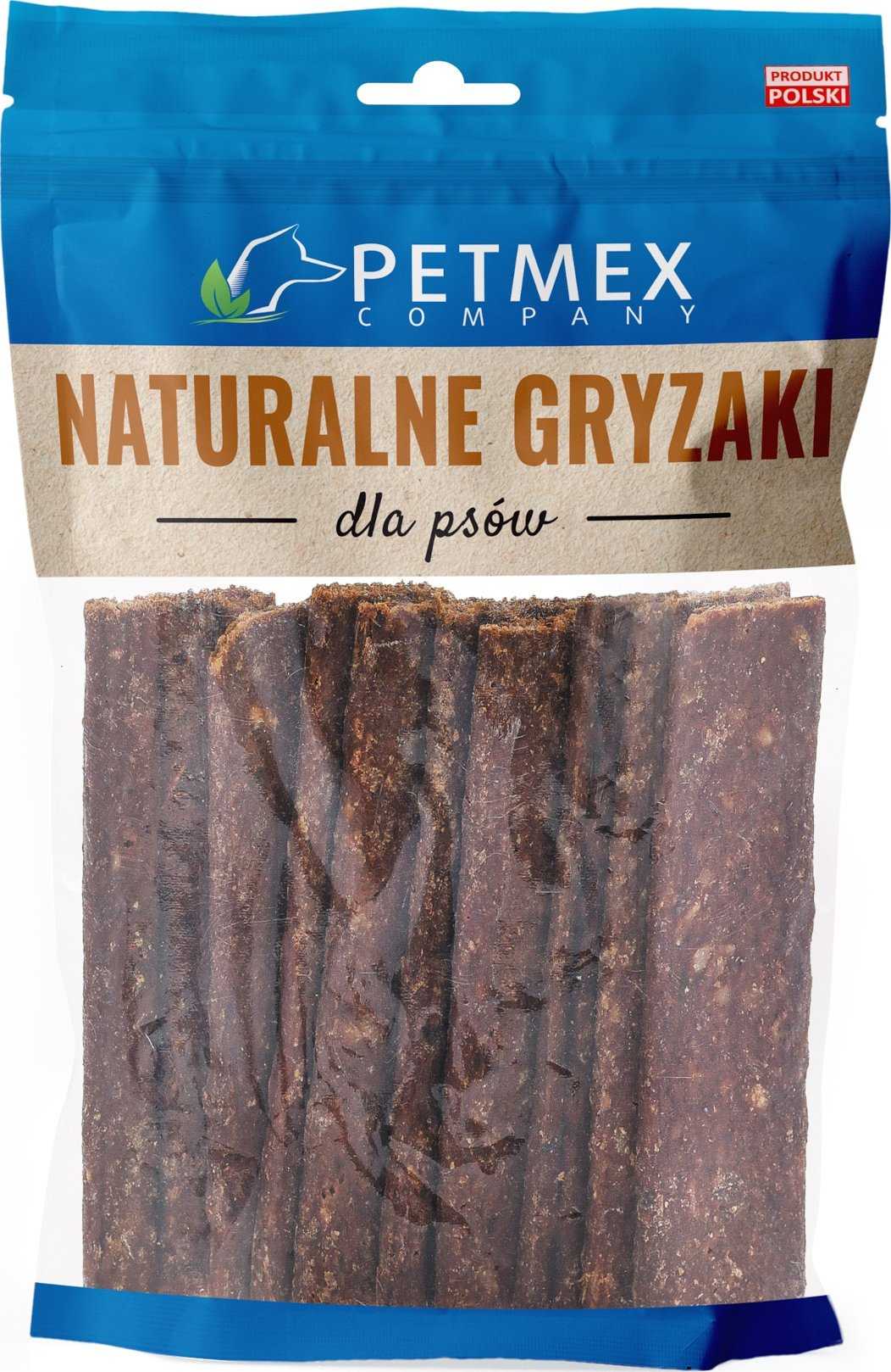 PETMEX venison jerky strips dog treat 200g
