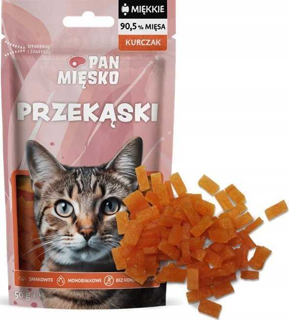 PAN MIĘSKO Cat treat Snacks Chicken 50g