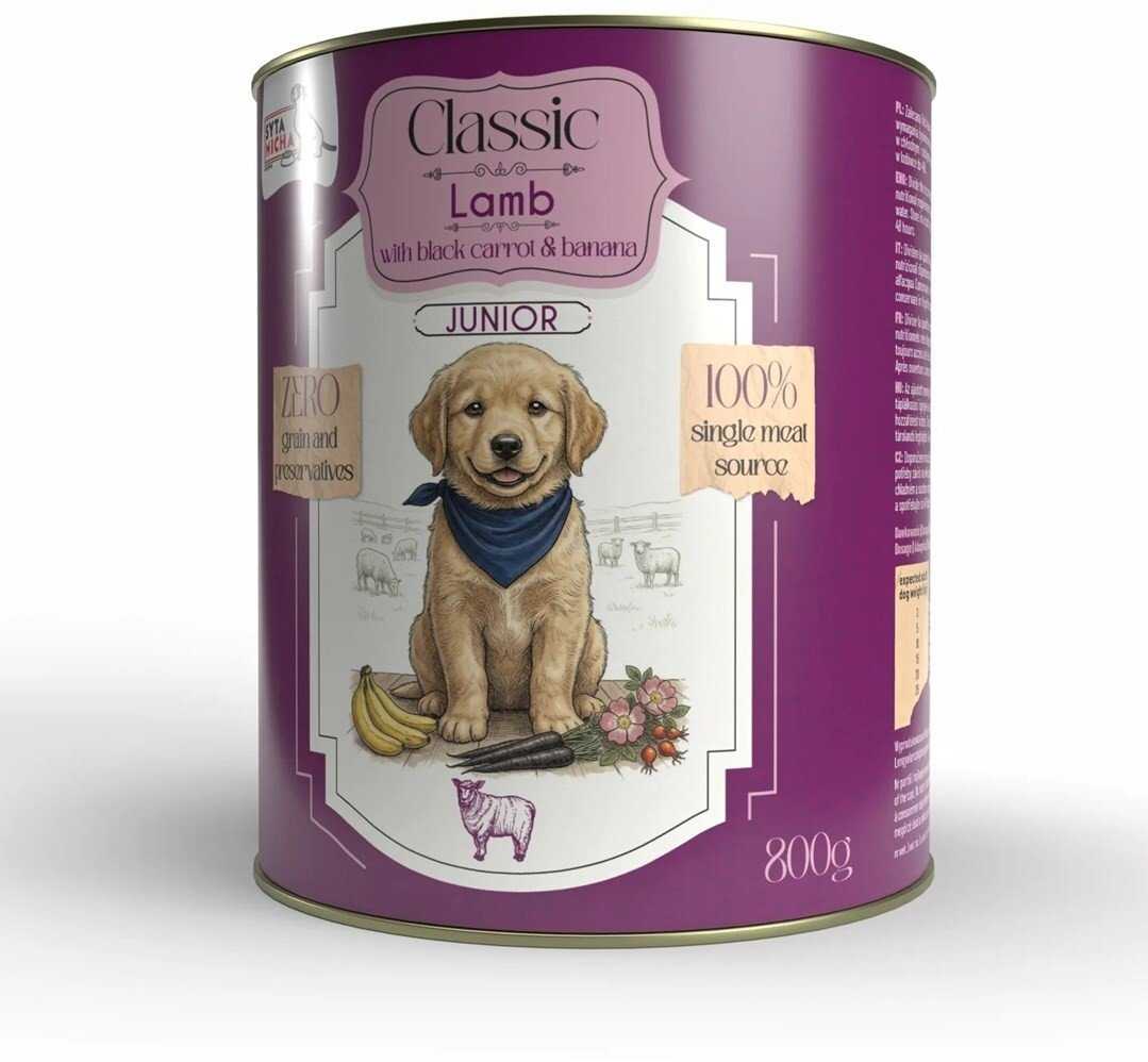 SYTA MICHA _8442608 wet food for puppies lamb with carrot -